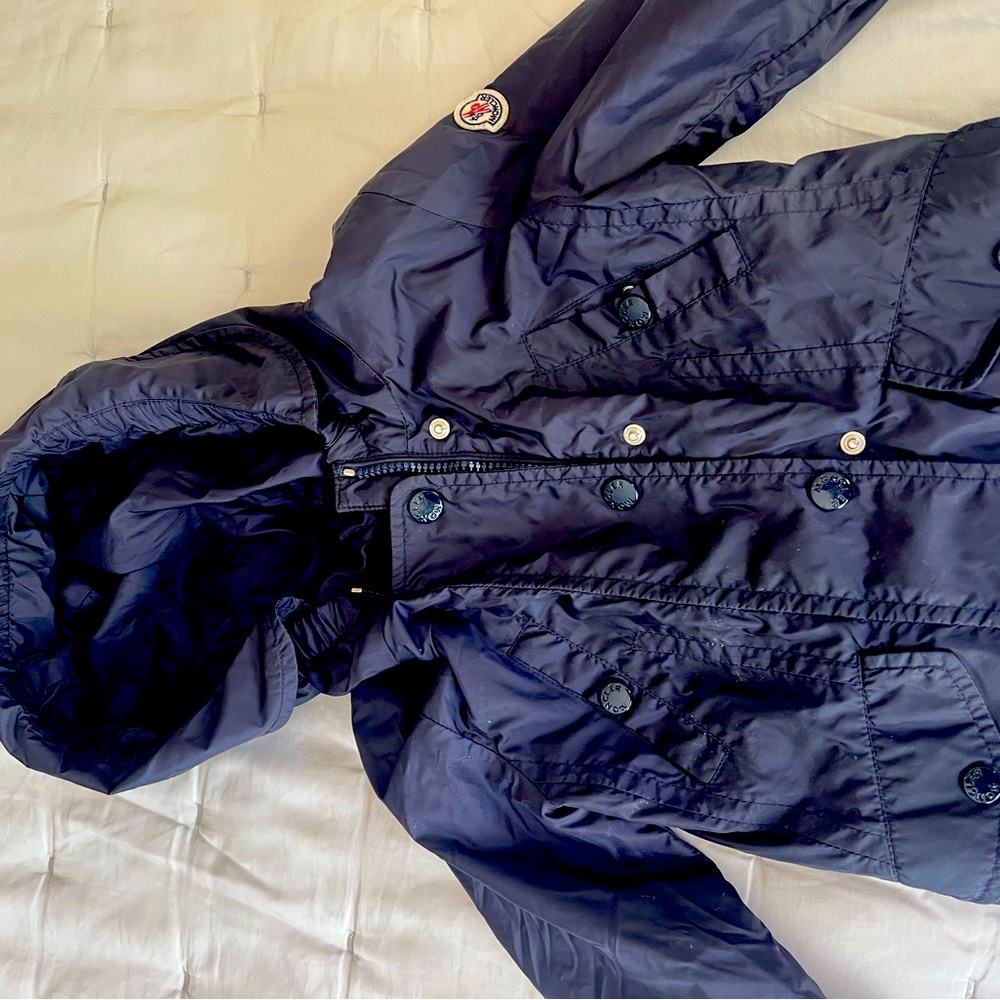 Authentic Moncler raincoat - kids 6T